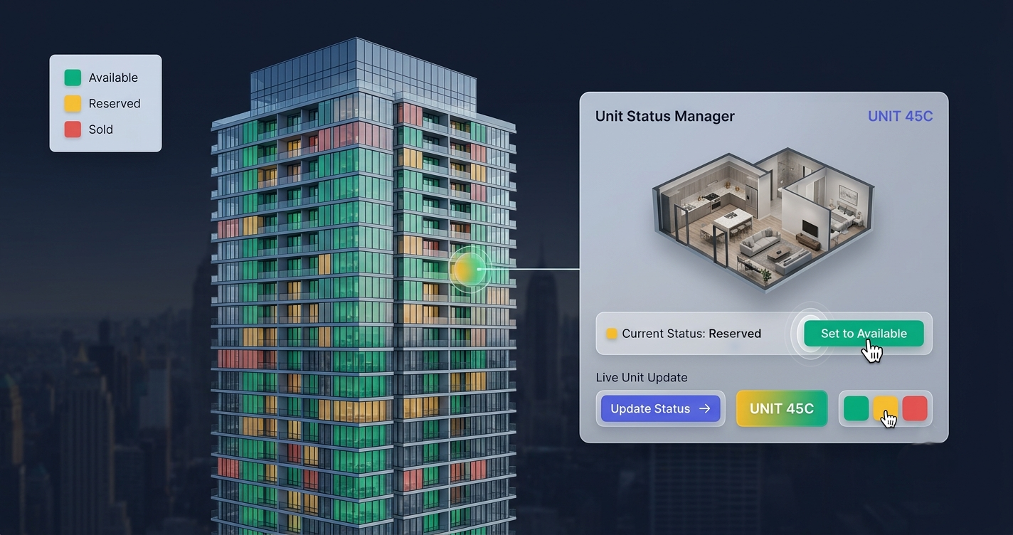 Real-Time Unit Availability for Off-Plan Sales