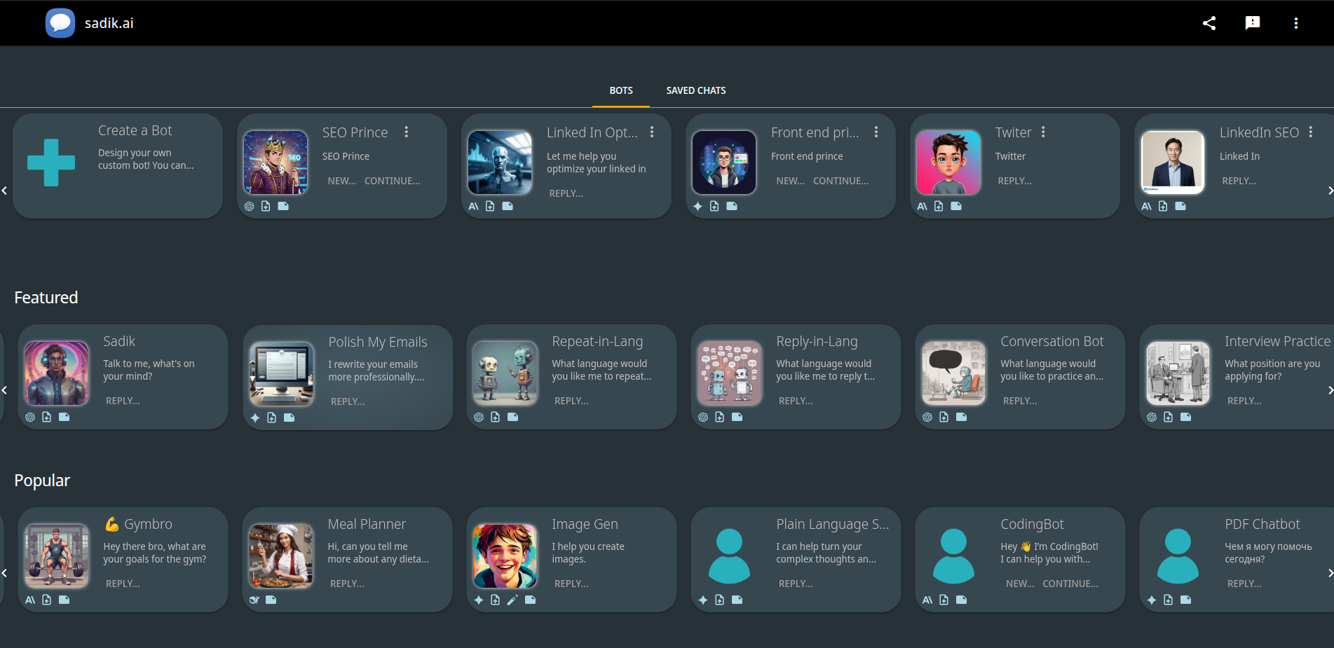 Gallery image for Sadik AI Platform