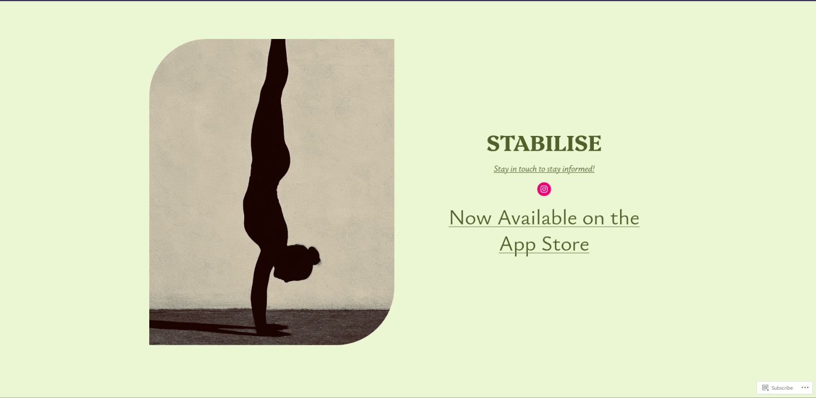 Screenshot of Stabilise AI Tracking Platform